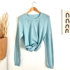 Light Blue Crewneck Sweater